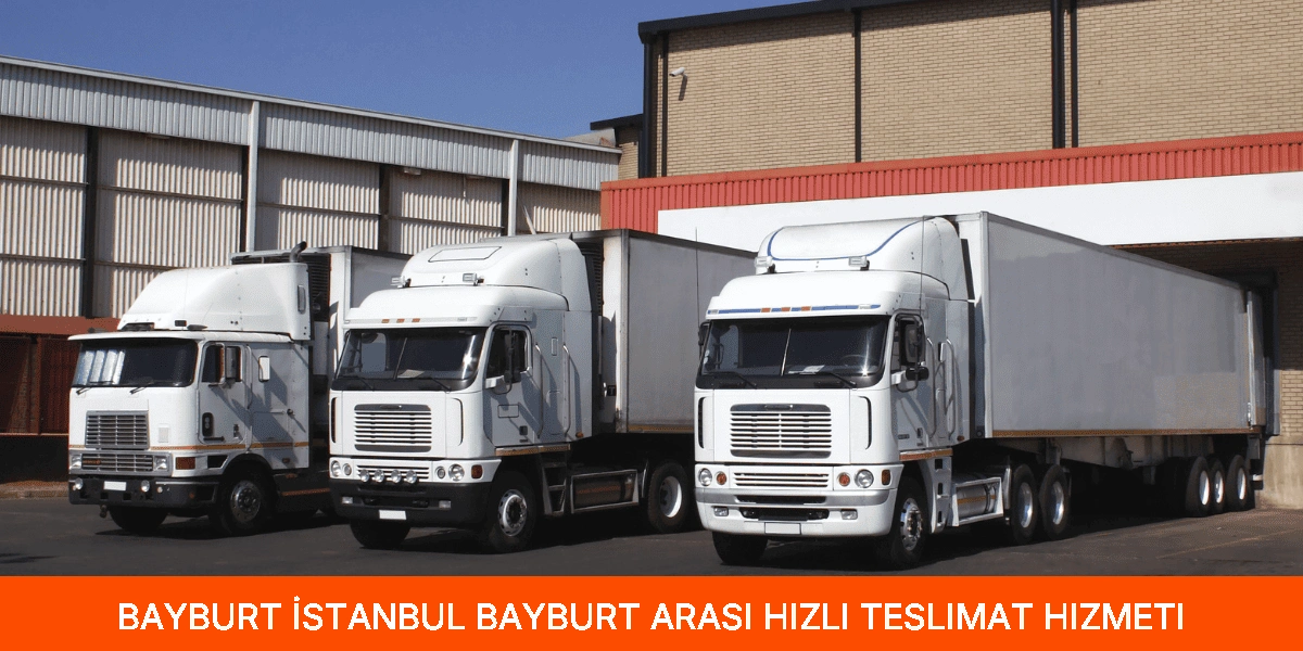 İstanbul Bayburt Arası Hızlı Teslimat Hizmeti